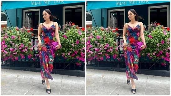 Manushi Chhillar mesmerises in a floral gown