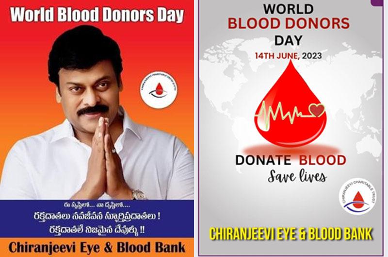 Chiranjeevi message on World Blood Donors Day