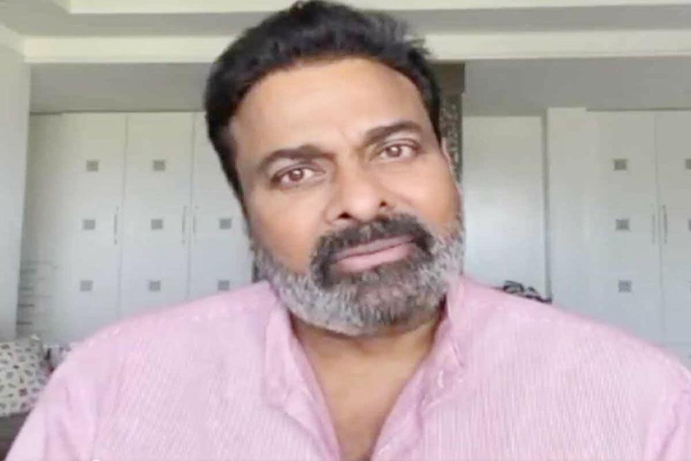 Chiru's look for 'Lucifer' remake locked?
