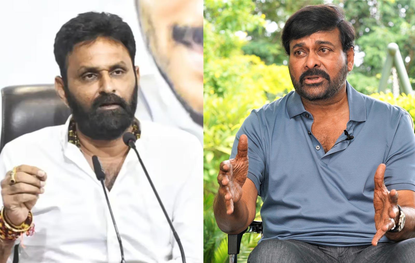 Chiranjeevi fights for all, Minister fights for his master