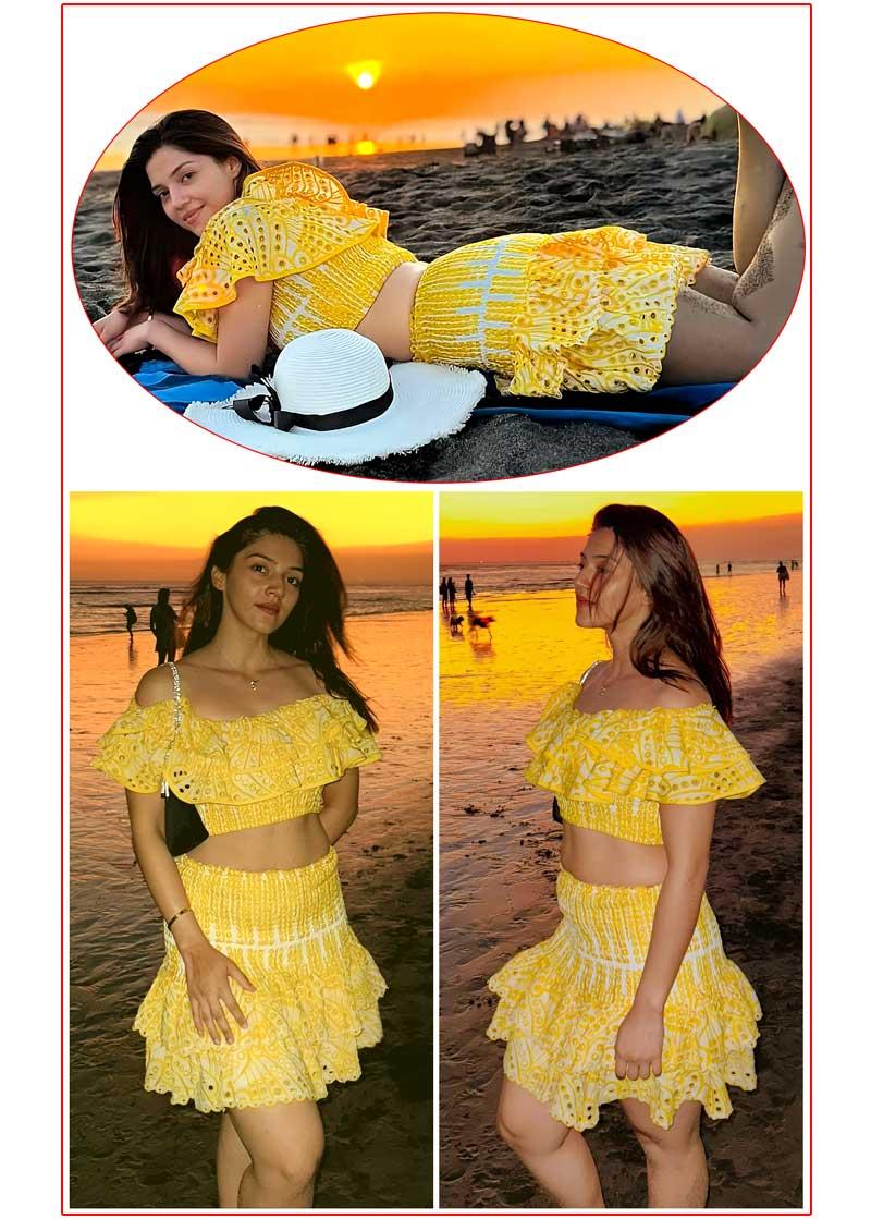 Mehreen Pirzada Enjoying Her Vacation