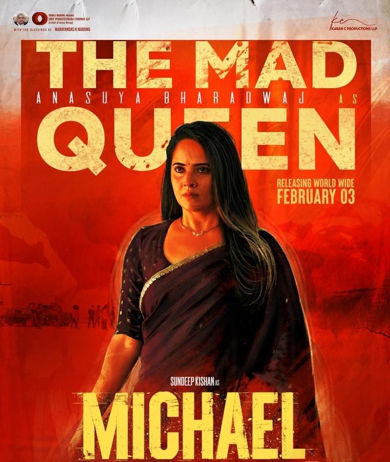 Michael: Anasuya first look out