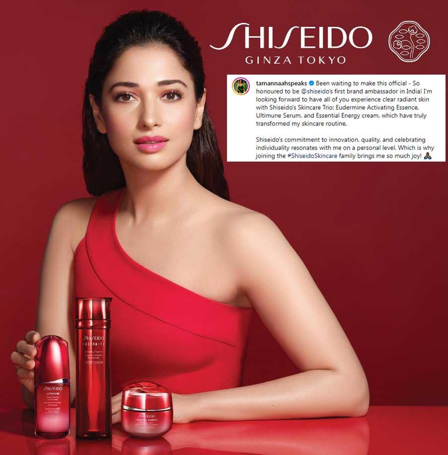 Tamannaah promoting Japanese Brand