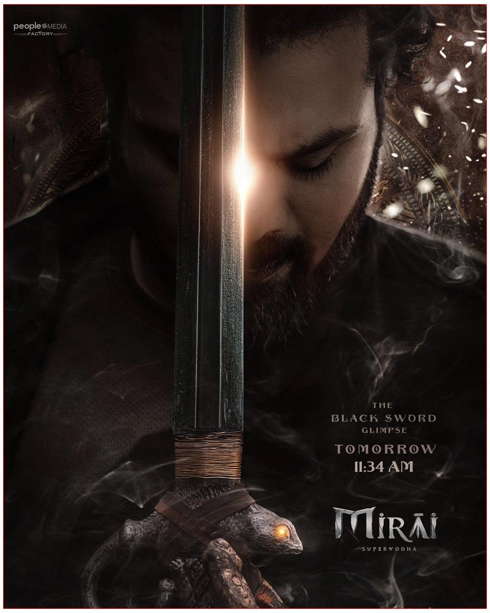 Manchu Manoj First Look From Teja Sajja Mirai To Be Out