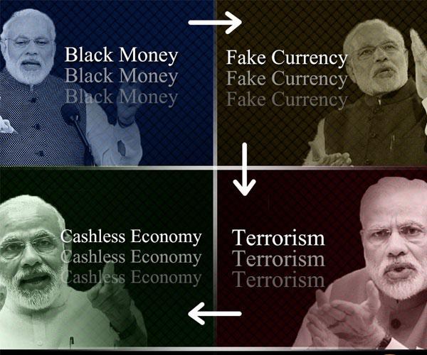 Demonetization: Modi's Change in Stands!
