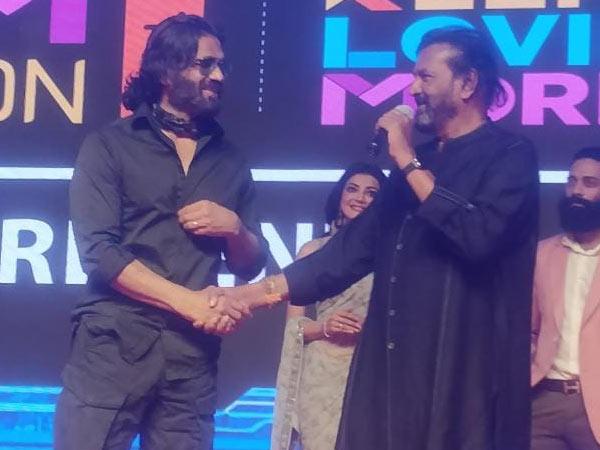 Mohan Babu Insults Suniel Shetty!