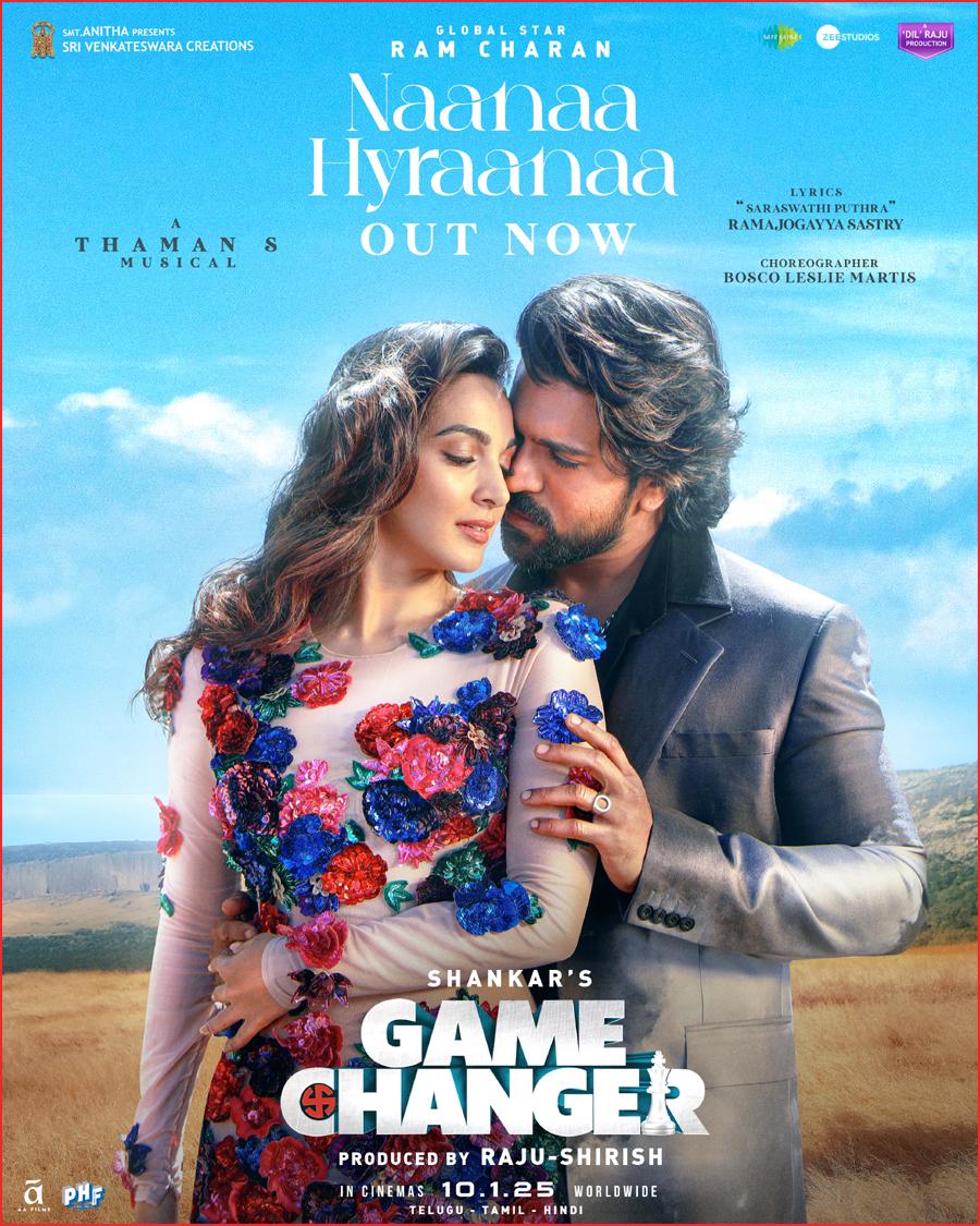 Game Changer - Naa Naa Hyraana sends romantic vibes