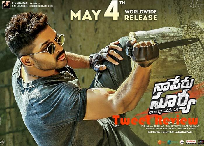 Naa Peru Surya Live Review