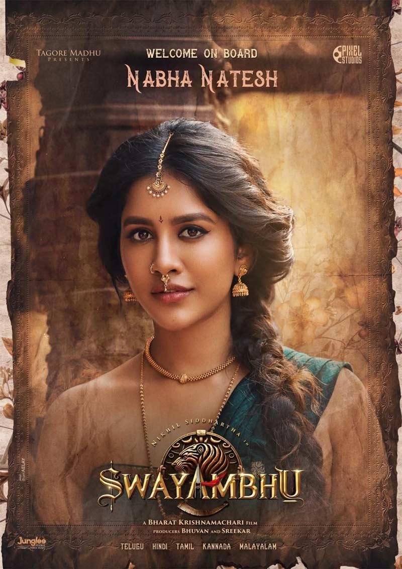 Nabha Natesh Comes On Board For Swayambhu