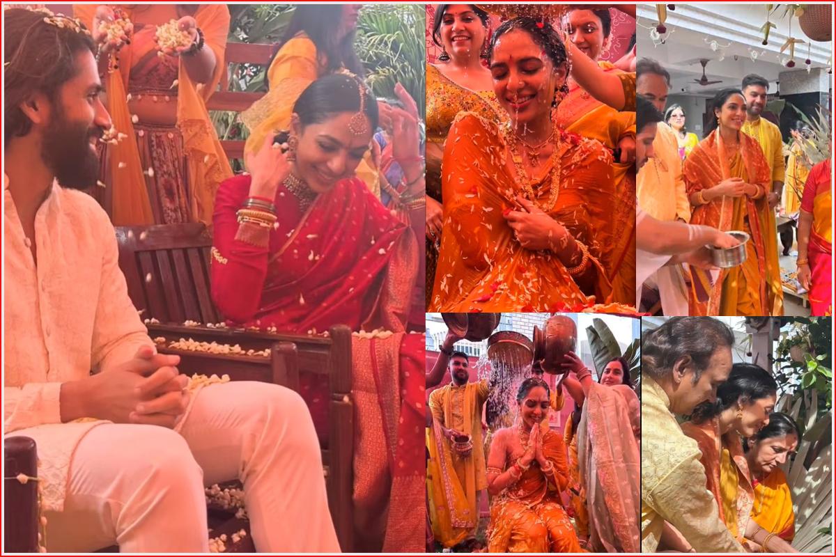 Naga Chaitanya-Sobhita Dhulipala pre wedding celebrations underway