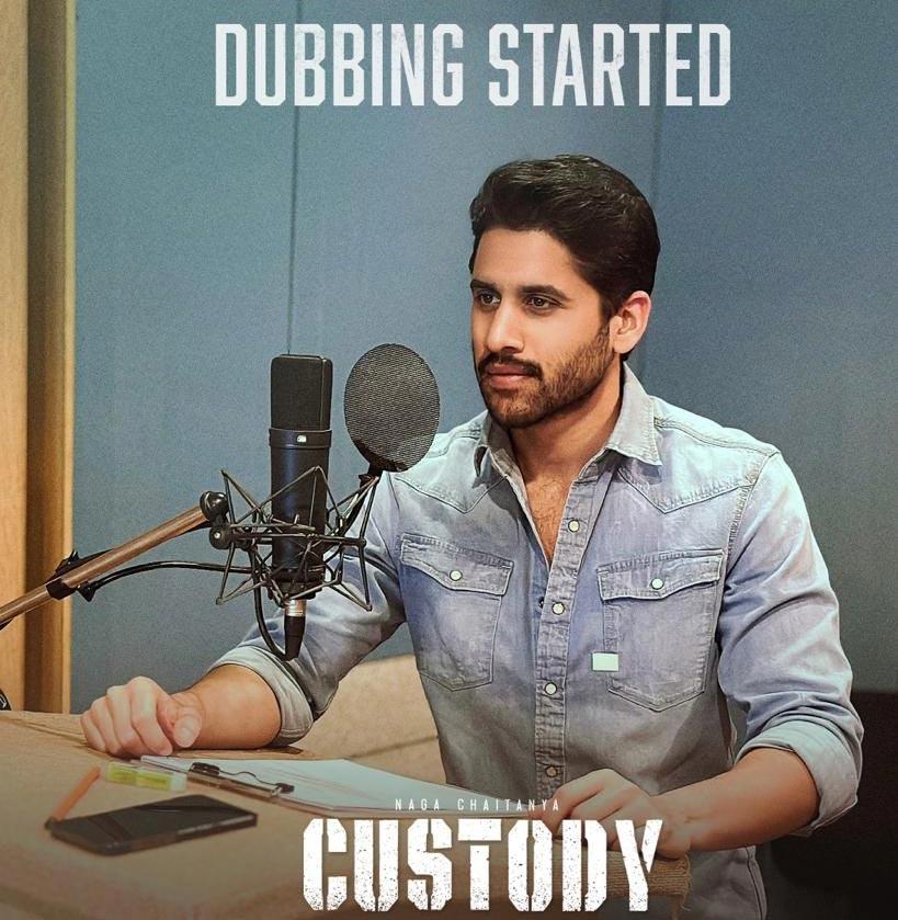 Naga Chaitanya kickstarts Custody dubbing