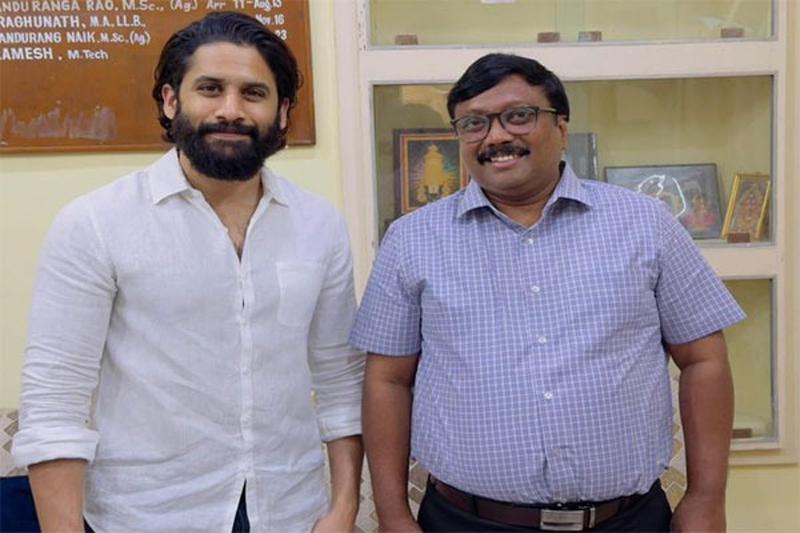 Naga Chaitanya snapped at Khairatabad RTO