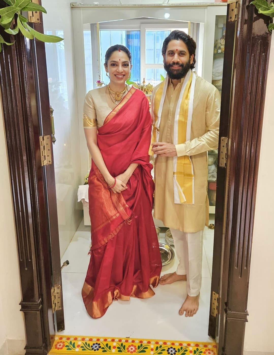 Naga Chaitanya-Sobhita Dhulipala celebrates first Sankranti