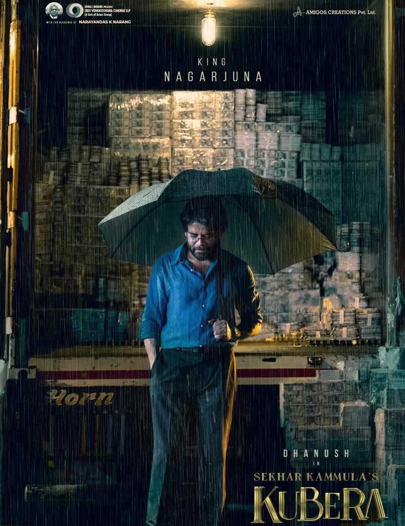 Kubera First look: Nagarjuna looks intense