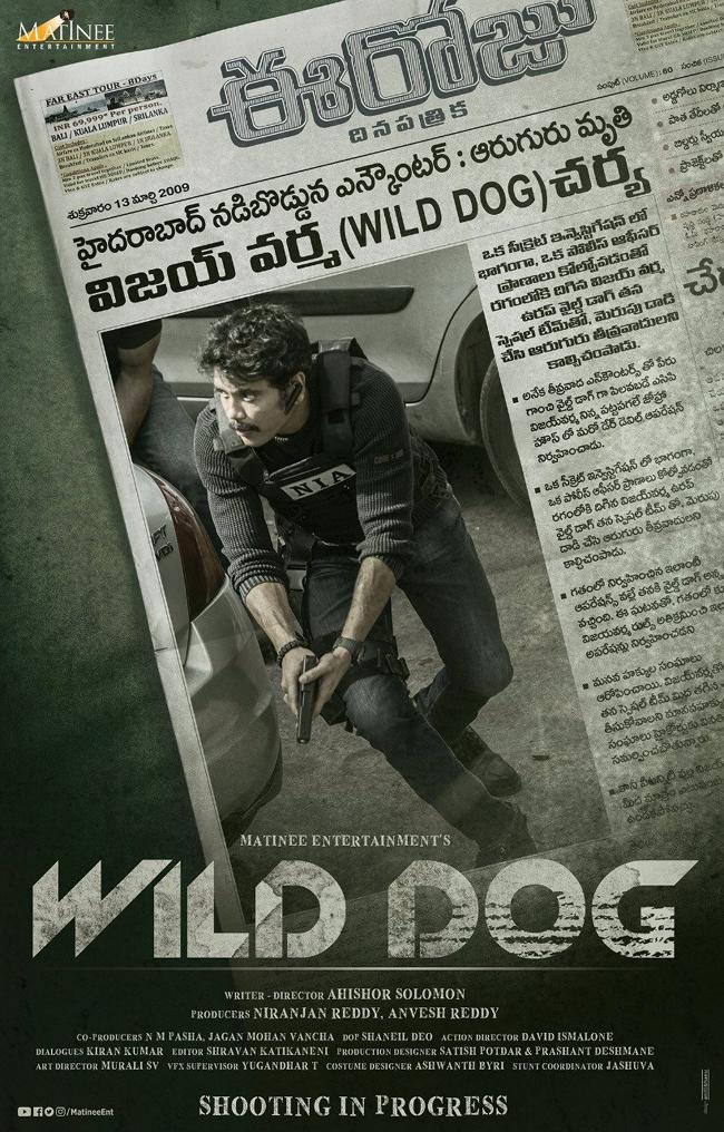 Nagarjuna First Look As Wild Dog