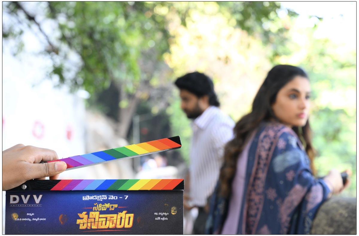 Nani Back To Saripodhaa Sanivaaram Shoot