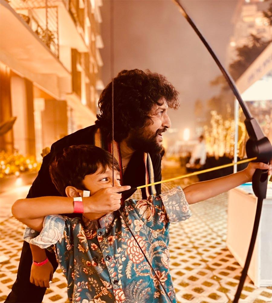 Nani pic with son Arjun on B-Day