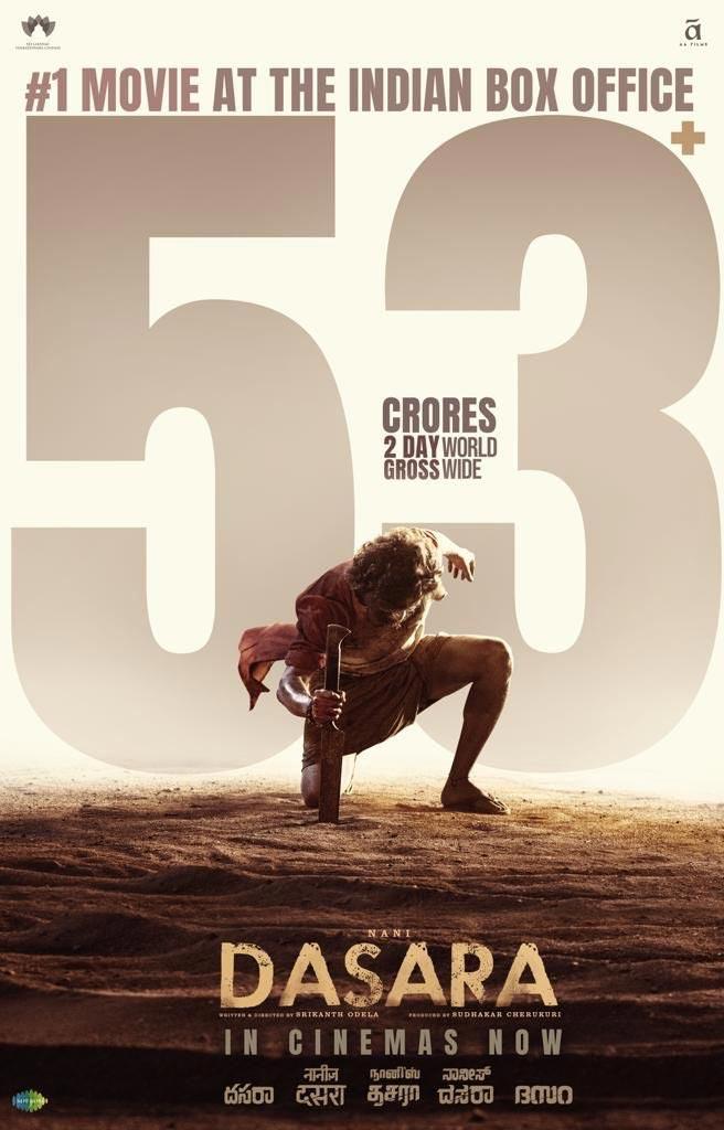 Nani Dasara Grosses 53 Cr+ In 2 Days Worldwide