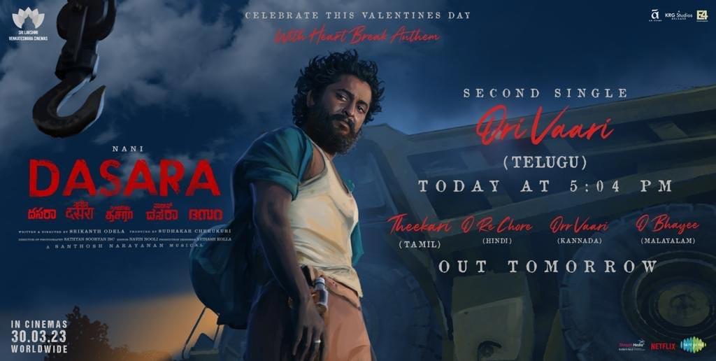 Dasara Heartbreak anthem attracts all