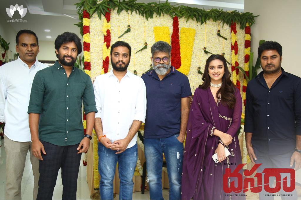 Nani's Dasara launched in style
