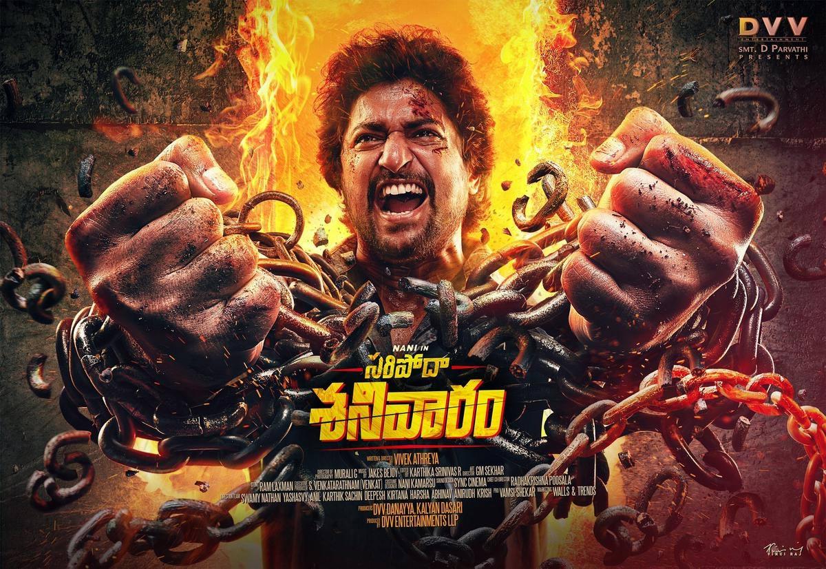 Saripodhaa Sanivaaram, regular shoot rolls