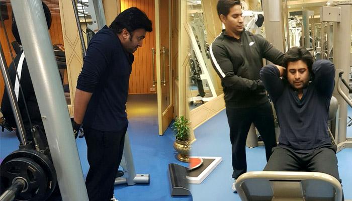 Nara Rohit Hits Gym For 6 Packs!