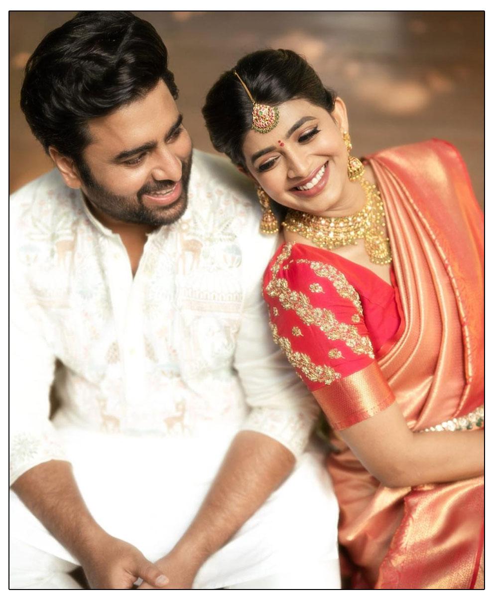 Nara Rohit And Sireesha Lella Gets Engaged