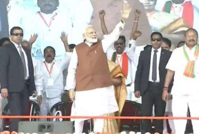 Modi Humbly Admits Naidu's Seniority