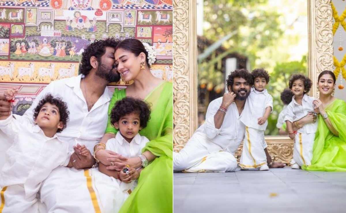 Nayanthara and Vignesh Shivan Latest Clicks Gives Family Goals
