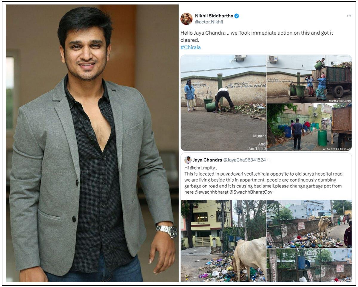 Nikhil Endears To All With His Quick Response