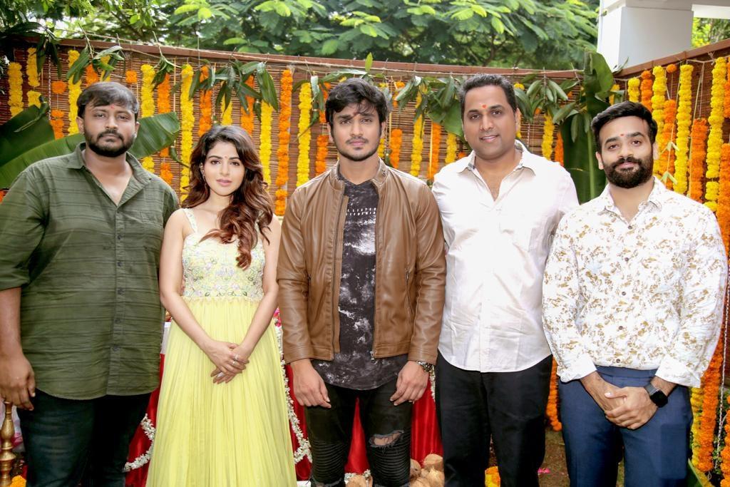 Nikhil's spy thriller launched stylishly