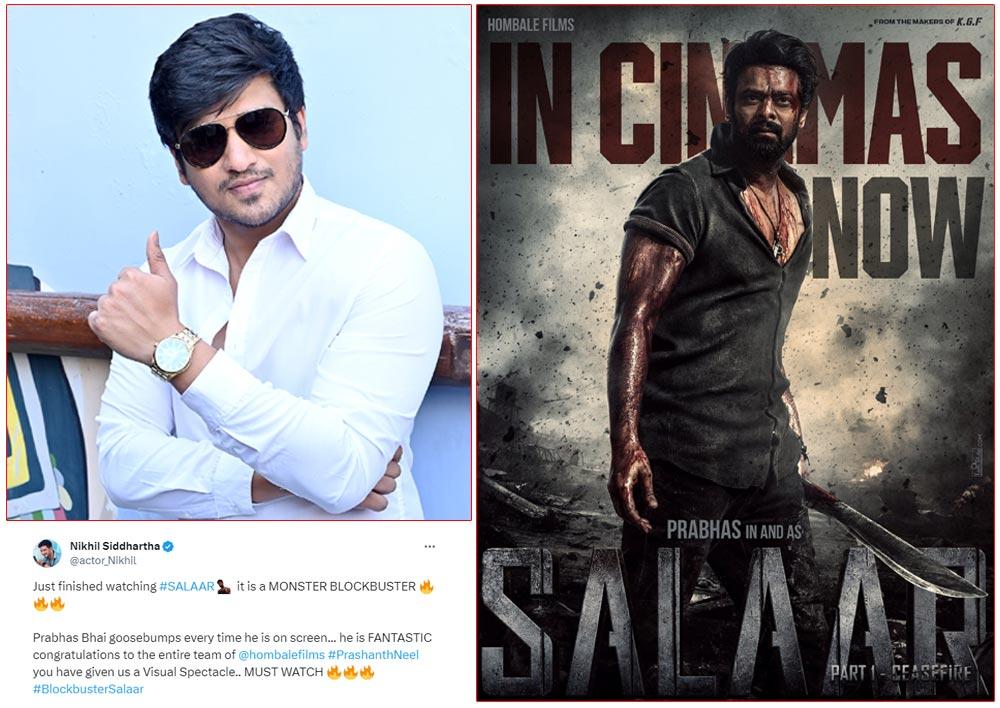 Nikhil Siddhartha Stunning Review On Prabhas Salaar