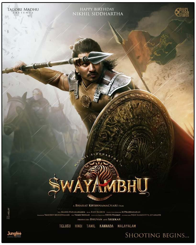 Nikhil Siddhartha intense in Swayambhu