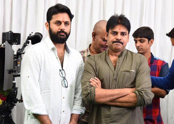 Nithiin Slapping Gesture to Pawan's Ex Friends
