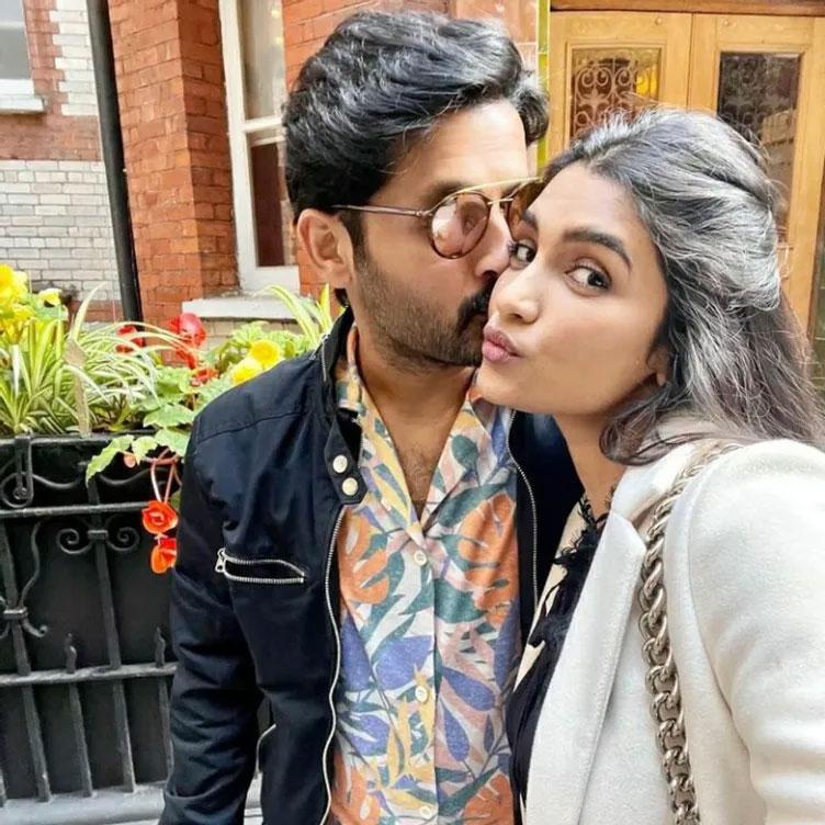 Nithin's wife gets a shock on her B-Day