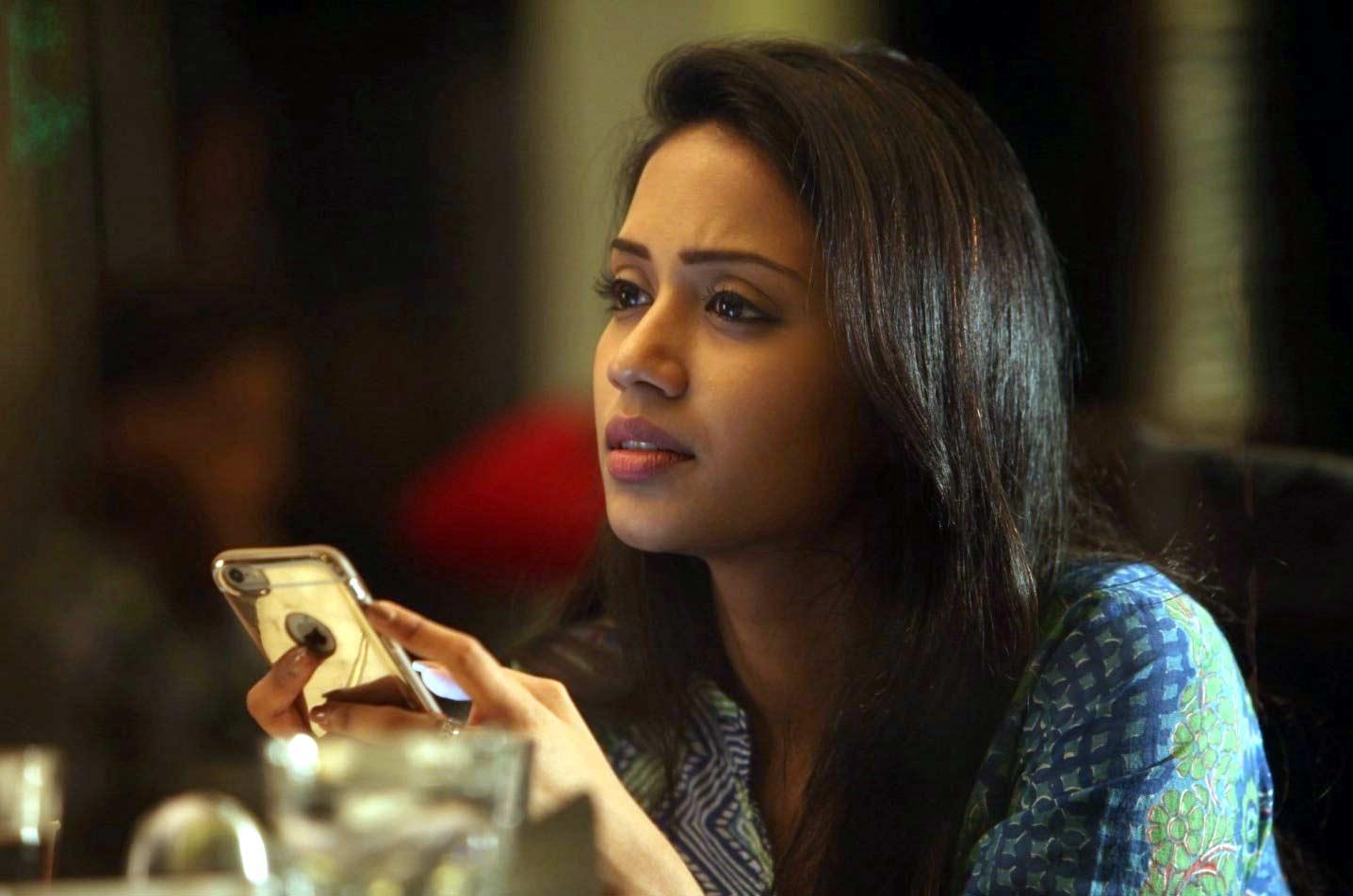 Nivetha Pethuraj playing this role in Kaala