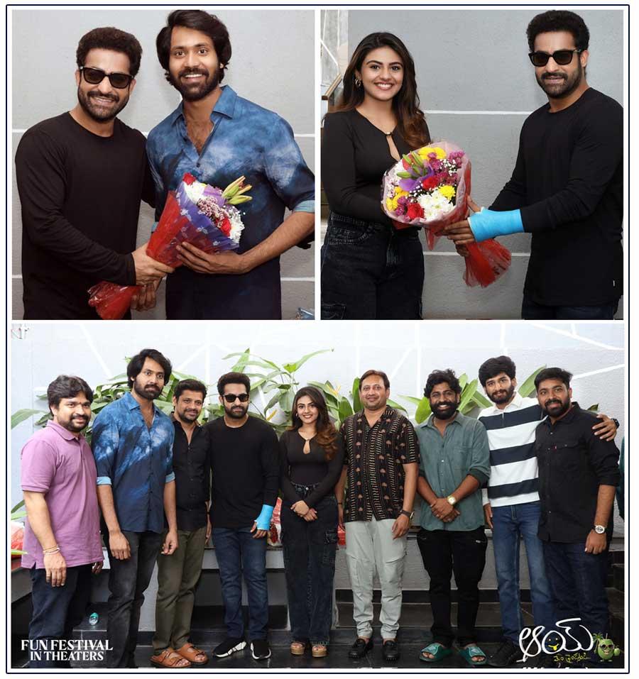 Man Of Masses NTR met with the AAY team