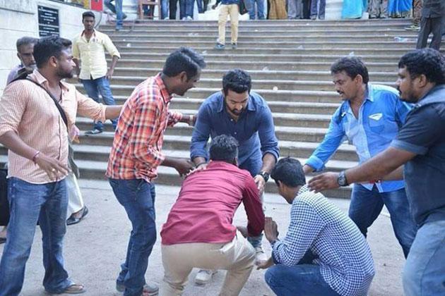 NTR Fans Frenzy in Chennai