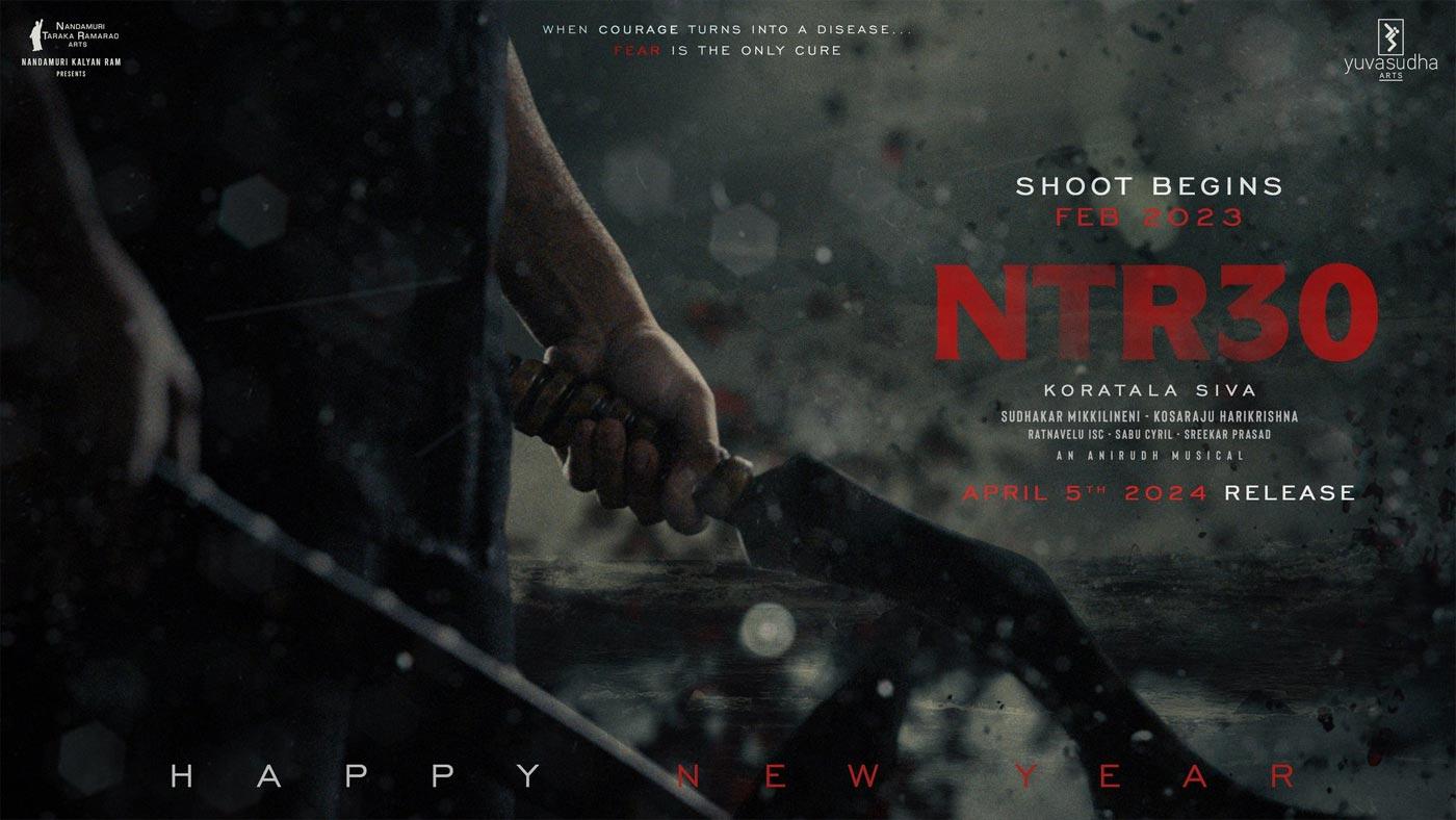 NTR 30 first schedule wrapped