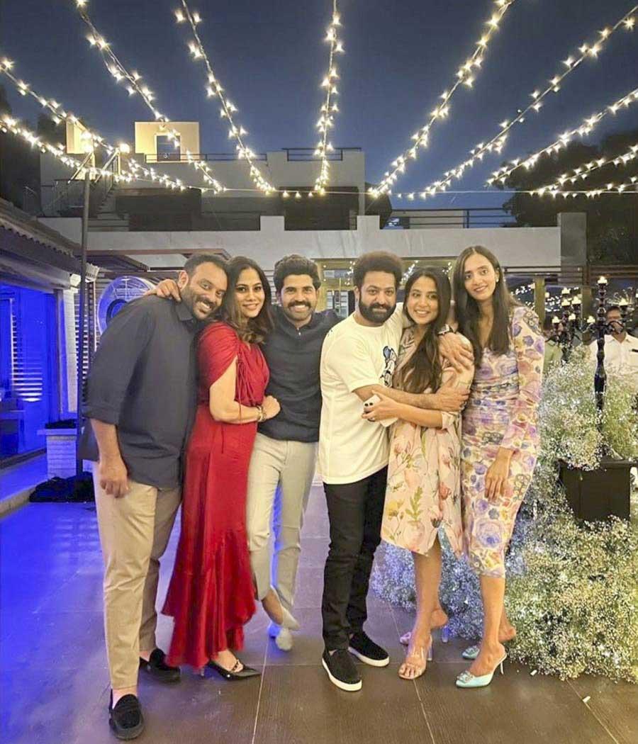 NTR busy enjoying his vacation