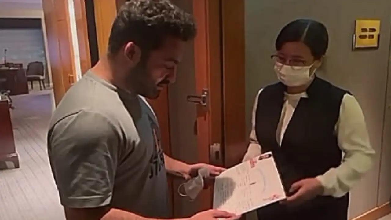 NTR gets a grand reception in Japan