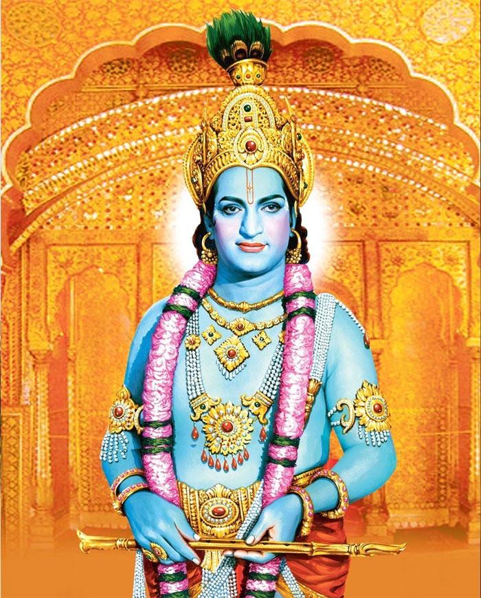 NTR Insulted For Turning Lord Krishna