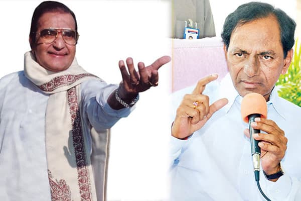 KCR And KTR In NTR