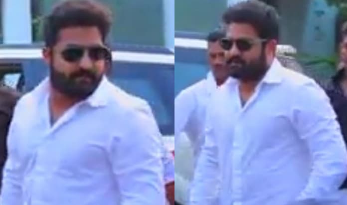 NTR's RRR Look: Not True!