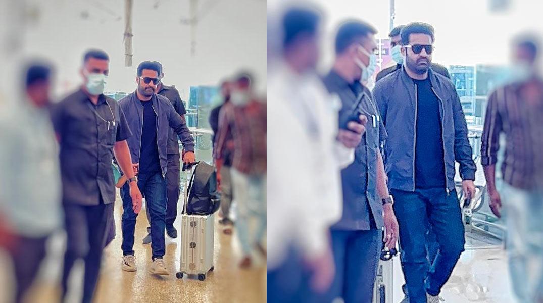 NTR Look Dapper In His Airport Look