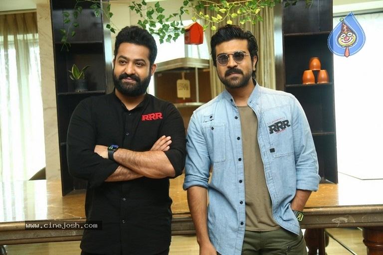 NTR, Ram Charan escaping from their wives?