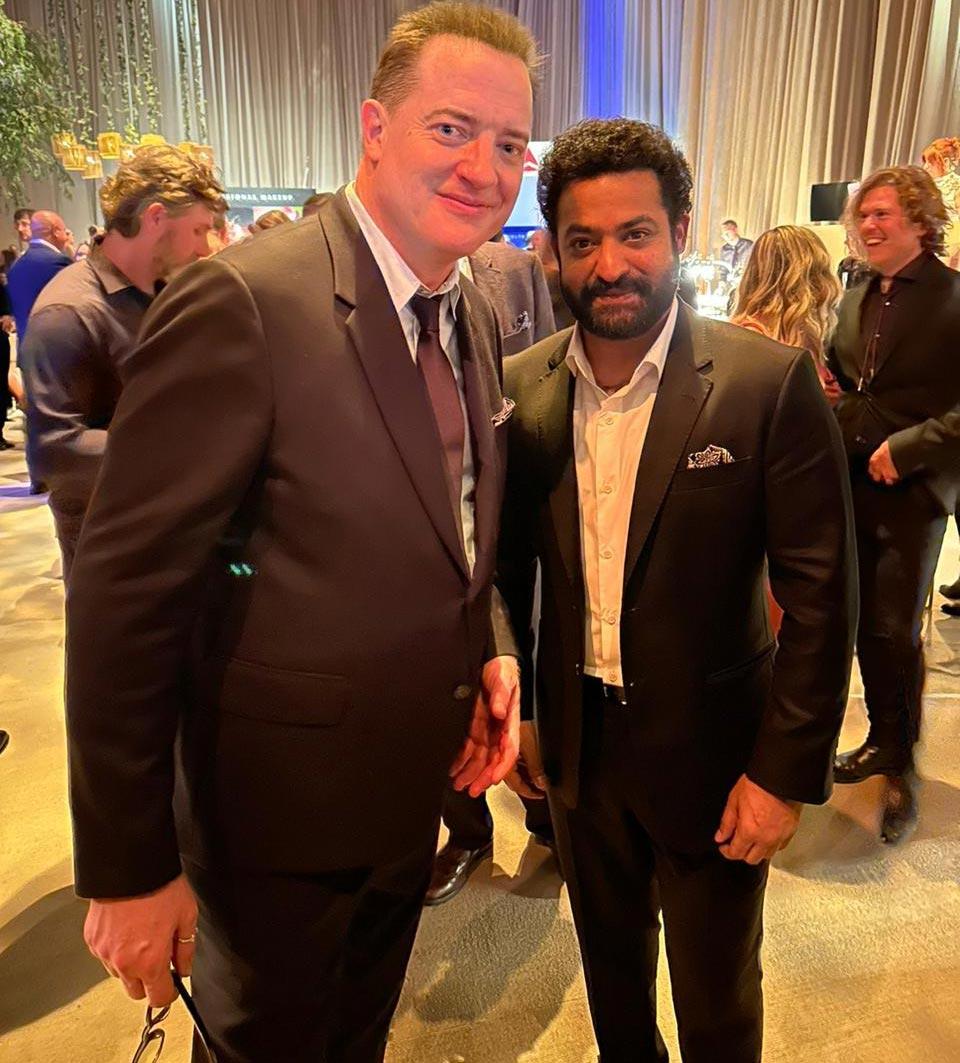 NTR with Brendan Fraser