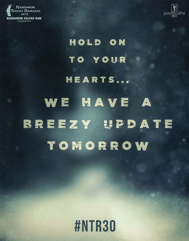 NTR 30 braces for breezy update tomorrow