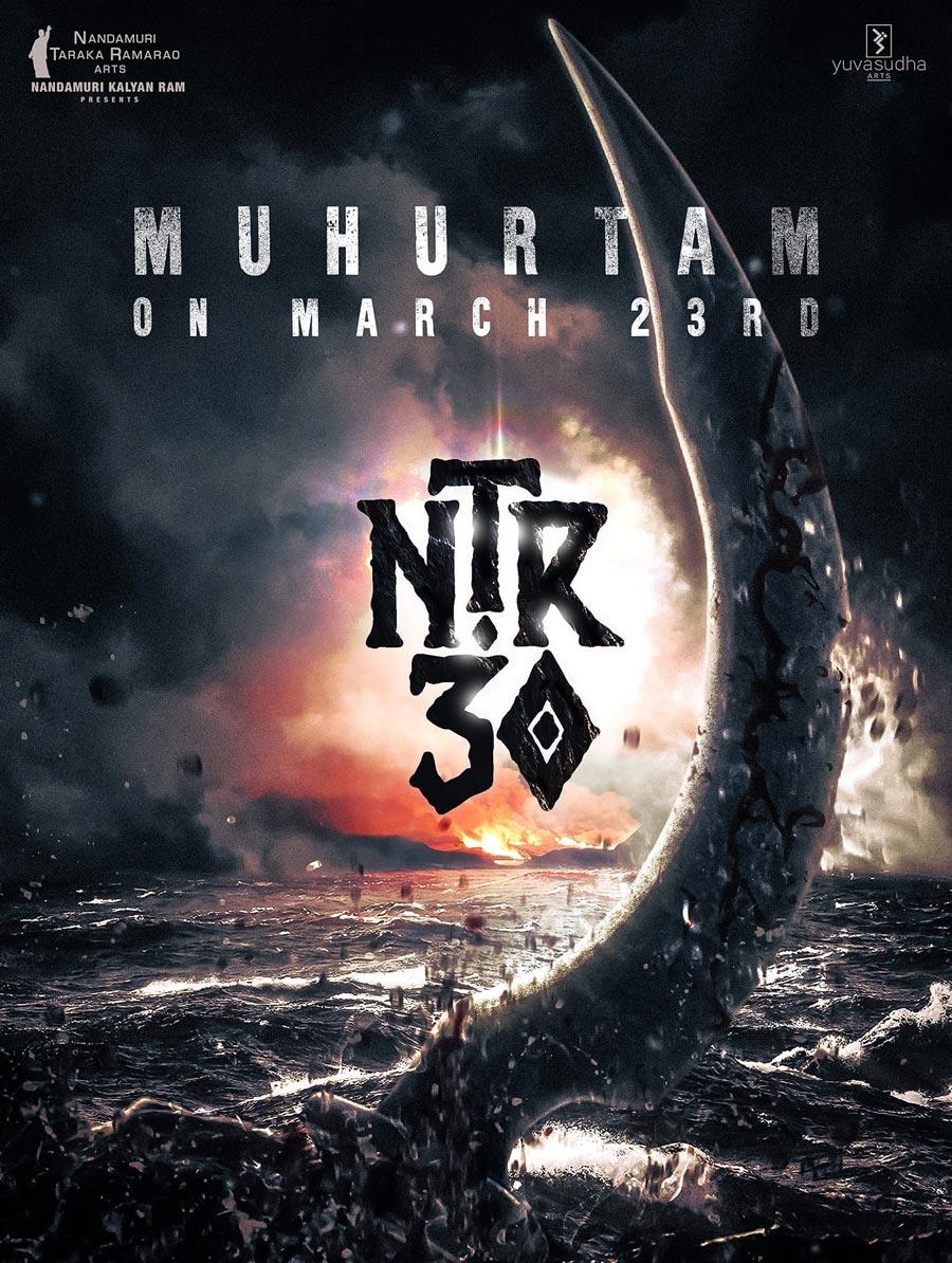 NTR30 Muhuratham date out