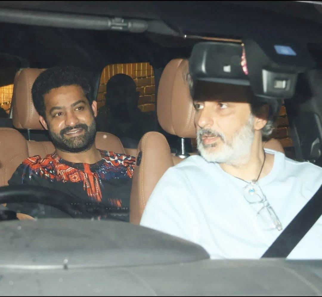 NTR snapped with happening filmmakers